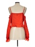 Divided by H&M Orange Long Sleeve Blouse Size L - photo 2