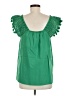 J.Crew 100% Polyurethane Green Sleeveless Blouse Size 8 (tall) - photo 2