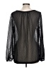 Liz Claiborne 100% Polyester Black Long Sleeve Blouse Size L - photo 2