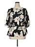 Torrid Black Short Sleeve Blouse Size 1X Plus (1) - photo 1