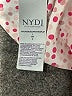 NYDJ Hearts Pink 3/4 Sleeve Blouse Size L - photo 8