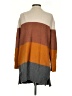 Madewell Color Block Brown Cardigan Size S - photo 2