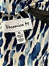 Veronica M. Print Blue Casual Dress Size XL - photo 7