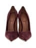 Givenchy 100% Suede Burgundy Heels Size EU 40 - photo 2