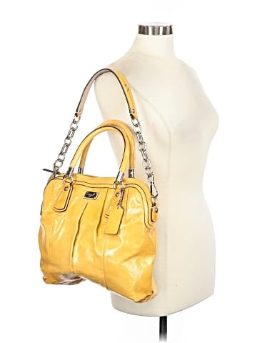 Coach patent leather satchel (view 2)