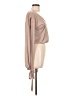 A'gaci Tan Long Sleeve Blouse Size L - photo 4