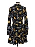 Ann Taylor LOFT Print Blue Casual Dress Size 0 - photo 2