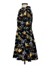 Ann Taylor LOFT Print Blue Casual Dress Size 0 - photo 5