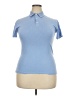 Coldwater Creek Blue Short Sleeve Top Size XXL - photo 1