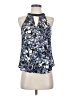 Astr 100% Polyester Blue Sleeveless Blouse Size S - photo 1
