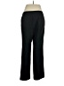 Kasper 100% Polyester Stripes Black Dress Pants Size 14 - photo 2