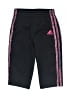 Adidas 100% Polyester Black Track Pants 9-12 MO / 12 MO - photo 1