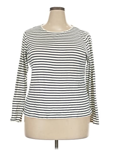 Croft & Barrow 3/4 Sleeve T-Shirt (view 1)