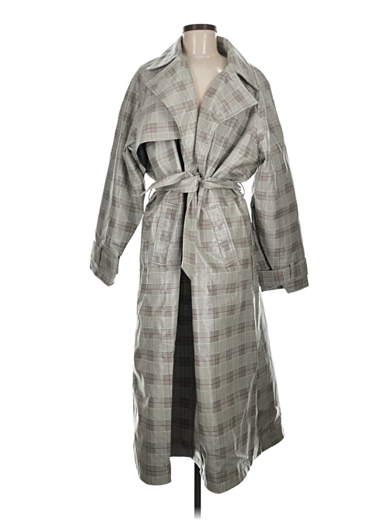 Nasty Gal Inc. Trenchcoat In Gray