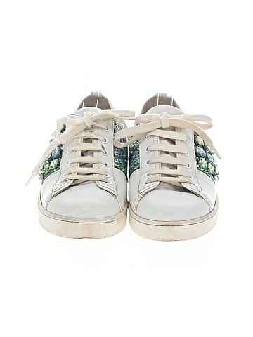Miu Miu Leather Sneakers (view 2)