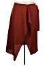 Cider 100% Polyester Burgundy Casual Skirt Size 2X - photo 1