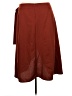 Cider 100% Polyester Burgundy Casual Skirt Size 2X - photo 2