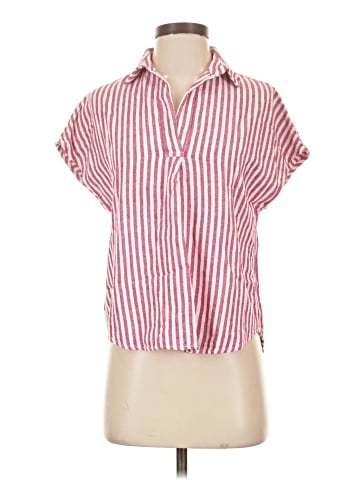 Banana Republic Factory Store Short Sleeve Blouse (view 1)