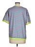 Unbranded Stripes Green Short Sleeve Top Size M - photo 2