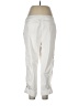 Chico's Solid White Cargo Pants Size Lg (2) - photo 2