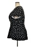 Lane Bryant Polka Dots Black Casual Dress Size 20 - photo 5