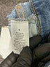 a.n.a. A New Approach Hearts Blue Jeans Size 8 - photo 8