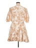 AaKaa 100% Polyester Tan Casual Dress Size L - photo 2
