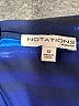 Notations 100% Polyester Stripes Blue Long Sleeve Blouse Size 1X - photo 7