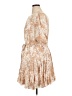 AaKaa 100% Polyester Tan Casual Dress Size L - photo 5