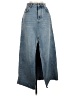 Pilcro Blue Denim Skirt Size 00 - photo 1