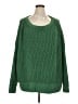 American Eagle Outfitters 100% Polyester Solid Green Pullover Sweater Size XL - photo 1