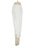 Susan Graver Solid White Casual Pants Size S - photo 4