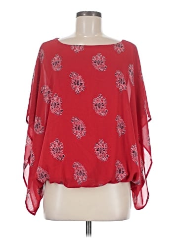 WallpapHER 3/4 Sleeve Blouse (view 1)