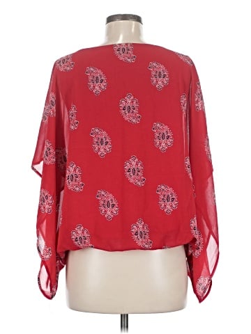 WallpapHER 3/4 Sleeve Blouse (view 2)