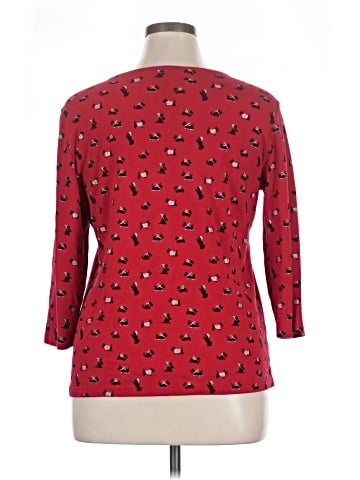Karen Scott 3/4 Sleeve T-Shirt (view 2)