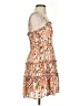 Assorted Brands 100% Polyester Floral Tan Casual Dress Size S - photo 4