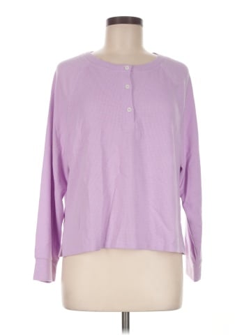 Victoria's Secret Long Sleeve Henley (view 1)