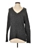 T by Alexander Wang Metallic Gray Pullover Sweater Size XS - photo 1
