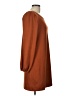 Nine West Solid Brown Casual Dress Size L - photo 4