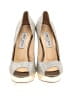 Jimmy Choo Silver Heels Size EU 38 - photo 2