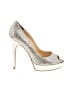 Jimmy Choo Silver Heels Size EU 38 - photo 1