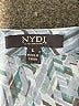 NYDJ 100% Polyester Blue 3/4 Sleeve Blouse Size L - photo 7