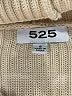 525 America 100% Cotton Tan Turtleneck Sweater Size S - photo 7