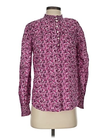 Ann Taylor LOFT Long Sleeve Button-Down Shirt (view 1)