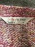 Belle Du Jour 100% Acrylic Tweed Pink Pullover Sweater Size XS - photo 7