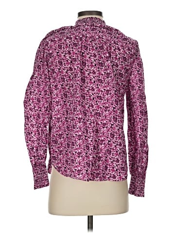 Ann Taylor LOFT Long Sleeve Button-Down Shirt (view 2)