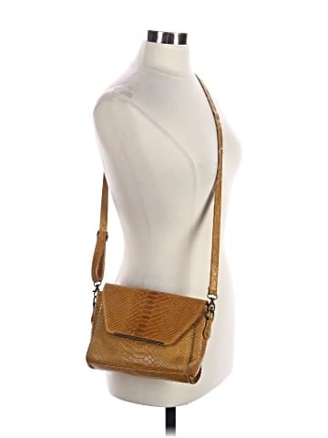 Luisa Vannini Leather Crossbody Bag (view 2)