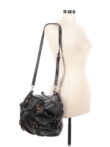 MICHAEL Michael Kors Leather Satchel (view 2)