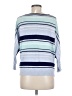 89th & Madison Chevron-herringbone Blue Pullover Sweater Size M - photo 2