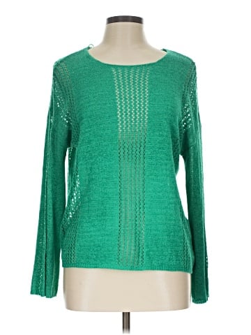 Blue Rain Pullover Sweater (view 1)